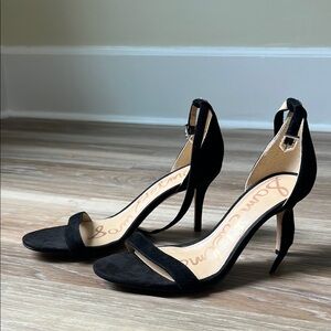 Sam Edelman Black Suede Heels